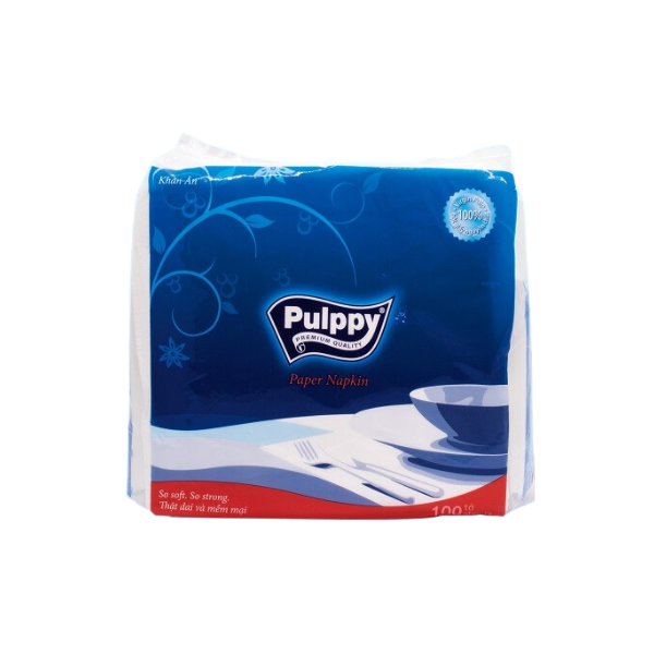 Khăn ăn Pulppy Paper (40 gói/thùng) (Giá đã bao gồm VAT)